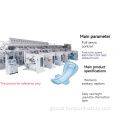 High Speed Full Servo Sanitary Pad Machine